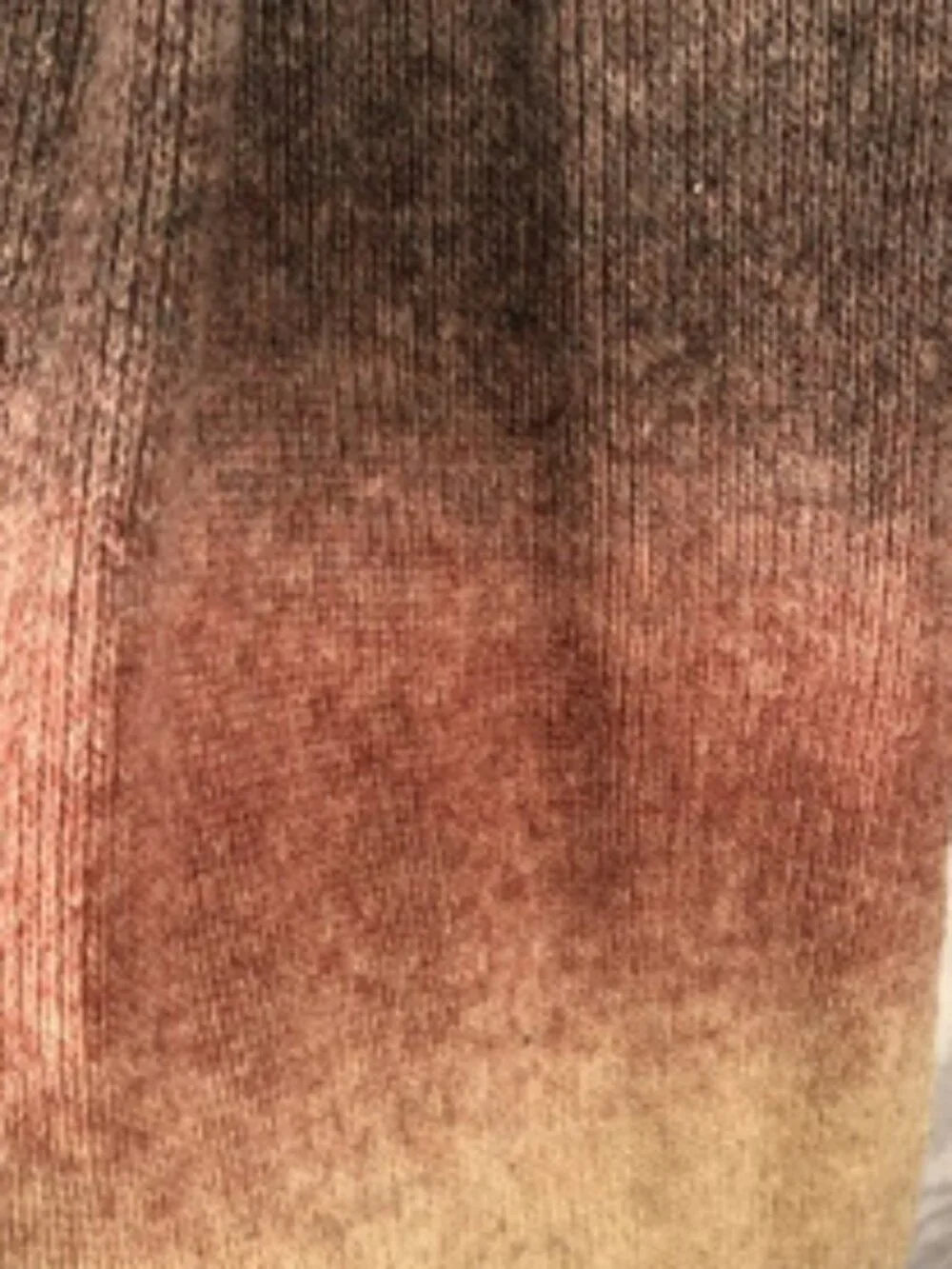 Ombré Knit Scarf in Earth Tones • Soft Gradient • Unlabeled Boutique Style
